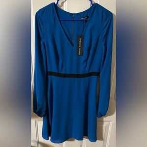 Paris Sunday blue dress